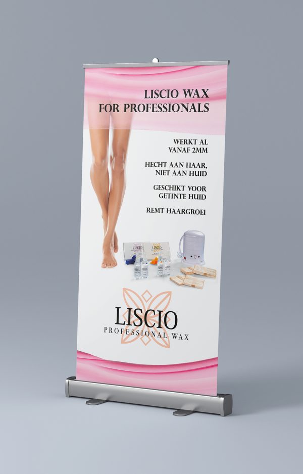 Liscio Banner Roze